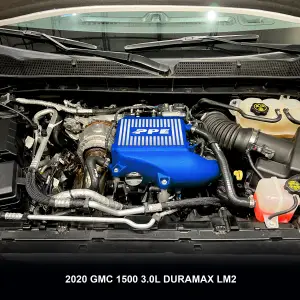 Pacific Performance Engineering - 115030022 | Air-To-Water Intercooler Kit Blue Finish (2020-2025 Silverado, Sierra 1500 3.0L (t) LM2, LZ0) - Image 4