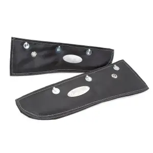 116016000 | PPE Performance Heat Shield Blanket Set for PPE Driver-Passenger High-Flow Manifolds (2001-2016 Silverado, Sierra 2500 HD, 3500 HD 6.6L td)