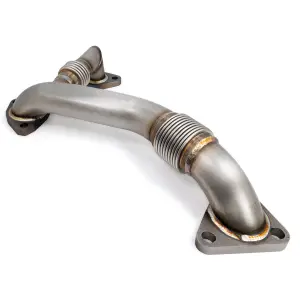 Pacific Performance Engineering - 116119100 | PPE Performance Replacement Up-Pipe (Passenger Side) for PPE Exhaust Manifold (2002-2004 Silverado, Sierra 2500 HD, 3500 HD 6.6L td CA) - Image 2