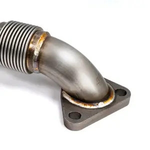 Pacific Performance Engineering - 116119100 | PPE Performance Replacement Up-Pipe (Passenger Side) for PPE Exhaust Manifold (2002-2004 Silverado, Sierra 2500 HD, 3500 HD 6.6L td CA) - Image 4