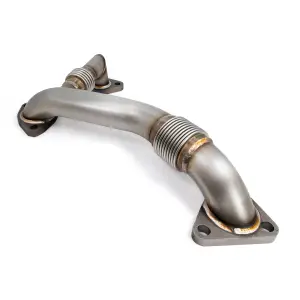 116119200 | PPE Performance Replacement Up-Pipe (Passenger Side) for PPE Exhaust Manifold (2004.5-2005 Silverado, Sierra 2500 HD, 3500 HD 6.6L td)