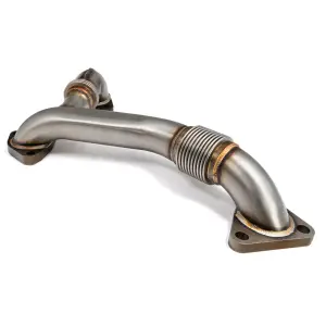 116119400 | PPE Performance Replacement Up-Pipe (Passenger Side) for PPE Exhaust Manifold (2007.5-2010 Silverado, Sierra 2500 HD, 3500 HD 6.6L td)