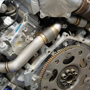 Pacific Performance Engineering - 116120710 | PPE Performance OEM Length Replacement High Flow Up-Pipe Kit (2007.5-2010 Silverado, Sierra 2500 HD, 3500 HD 6.6L td) - Image 2