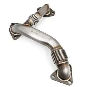 116120910 | PPE Performance Replacement Up-Pipe (Passenger Side) for OEM Exhaust Manifold (2002-2004 Silverado, Sierra 2500 HD, 3500 HD 6.6L td CA)