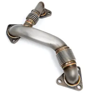 Pacific Performance Engineering - 116120912 | PPE Performance Replacement Up-Pipe (Passenger Side) for OEM Exhaust Manifold (2004.5-2005 Silverado, Sierra 2500 HD, 3500 HD 6.6L td) - Image 2