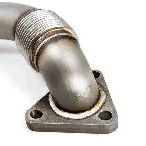 Pacific Performance Engineering - 116120914 | PPE Performance Replacement Up-Pipe (Passenger Side) for OEM Exhaust Manifold (2006-2007 Silverado, Sierra 2500 HD, 3500 HD 6.6L td) - Image 2