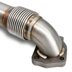 Pacific Performance Engineering - 116122010 | PPE Performance Replacement Up-Pipe (Passenger Side) for OEM Exhaust Manifold (2017-2025 Silverado, Sierra 2500 HD, 3500 HD 6.6L td) - Image 2