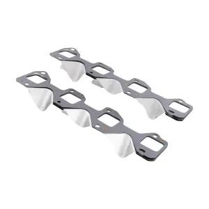 118062015 | PPE Performance Standard Port Stainless Steel Exhaust Manifold Gasket (2 PCS) (2017-2025 Silverado, Sierra 2500 HD, 3500 HD 6.6L td)