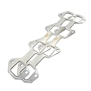 118062020 | PPE Performance High-Performance Manifold Oversize Port (46.8mm X 41.0mm) Gaskets (2 pcs) (2001-2016 Silverado, Sierra 2500 HD, 3500 HD 6.6L td)