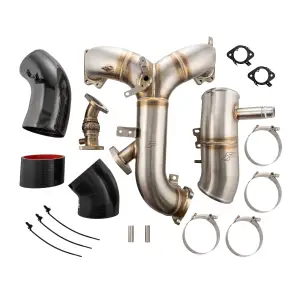 315054010 | PPE Performance Zilla Intake Manifold and Turbo Inlet Kit Brushed (2020-2026 F250, F350 Super Duty 6.7L Power Stroke)