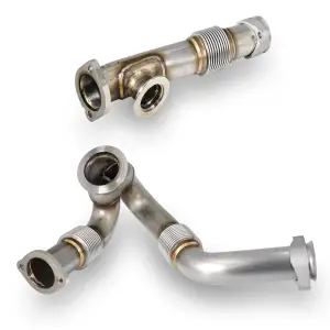 Pacific Performance Engineering - 316119504 | PPE Performance OEM Performance Up-Pipes (2004-2007 F250, F350 Super Duty 6.0L with square EGR cooler) - Image 2