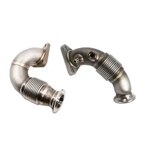 Pacific Performance Engineering - 316119515 | PPE Performance High-Flow Up-Pipes (2015-2019 F250, F350 Super Duty,  2017-2019 F450, F550 Chassis Cab 6.7L) - Image 2