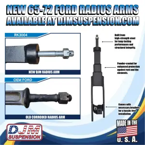 DJM Suspension - RA3004 | DJM Suspension Radius Arms (1965-1979 F100 2WD) - Image 4
