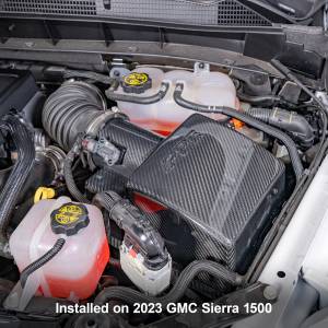 Pacific Performance Engineering - 115001060 | PPE Performance Air Box Lid Twill Weaved Carbon Fiber (2020-2026 Silverado, Sierra 1500 I6-3.0L td) - Image 3