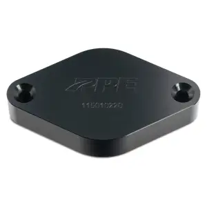 115010220 | PPE Performance Turbo Resonator Delete Plug Black Finish (2011-2016 Silverado, Sierra 2500 HD, 3500 HD 6.6L td, LML)
