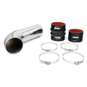 Pacific Performance Engineering - 115020030 | PPE Performance Turbo Inlet Upgrade Kit Polished Finish (2017–2019 Silverado, Sierra 2500 HD, 3500 HD 6.6L td) - Image 2