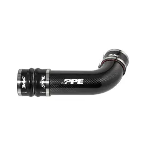 Pacific Performance Engineering - 115020060 | PPE Performance Zilla Turbo Inlet Tube Twill Weaved Carbon Fiber (2017–2019 Silverado, Sierra 2500 HD, 3500 HD 6.6L td) - Image 4