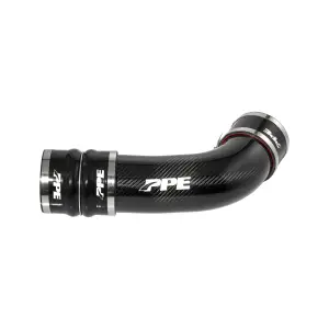 Pacific Performance Engineering - 115020160 | PPE Performance Zilla Turbo Inlet Tube Twill Weaved Carbon Fiber (2020-2026 Silverado, Sierra 2500 HD, 3500 HD 6.6L td) - Image 2