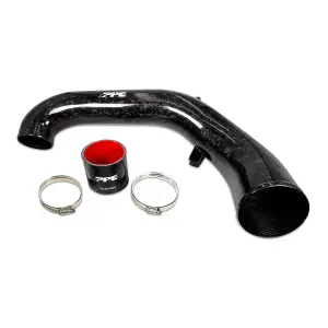 115020370 | PPE Performance Zilla Intake Tube Forged Carbon Fiber (2020-2026 Silverado, Sierra 1500 I6-3.0L td)