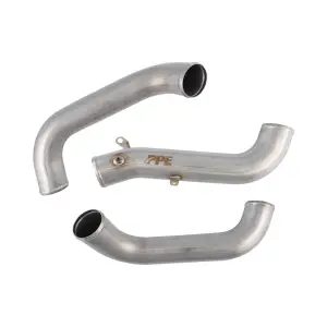 Pacific Performance Engineering - 115026000 | PPE Performance Hot and Cold Side Intercooler Charge Pipe Kit Raw Finish (2017–2019 Silverado, Sierra 2500 HD, 3500 HD 6.6L td) - Image 3