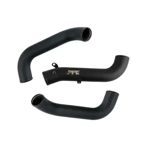 Pacific Performance Engineering - 115026020 | PPE Performance Hot and Cold Side Intercooler Charge Pipe Kit Black Finish (2017–2019 Silverado, Sierra 2500 HD, 3500 HD 6.6L td) - Image 3