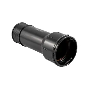 115027520 | PPE Performance Turbo Resonator Delete For Chevrolet Silverado / GMC Sierra 1500 2.7L | Black Finish