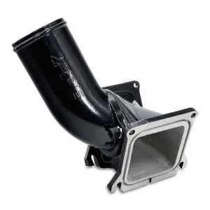 115053520 | PPE Performance Race High-Flow 3 inch Intake Bridge Manifold Black Finish (2006-2010 Silverado, Sierra 2500 HD, 3500 HD 6.6L td)
