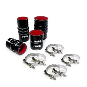 Pacific Performance Engineering - 115911114 | PPE Performance Intercooler Piping Silicone Hose Kit (2011-2016 Silverado, Sierra 2500 HD, 3500 HD 6.6L td, LML) - Image 2