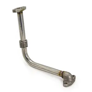 116005055 | PPE Performance 304 Stainless Steel Oil Return Pipe for Aftermarket Turbo Tall (2001-2010 Silverado, Sierra 2500 HD, 3500 HD 6.6L td)