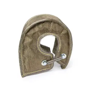 Pacific Performance Engineering - 116150040 | PPE Performance High-Performance Titanium Woven Turbo Blanket - Small T4 Turbos - Image 2