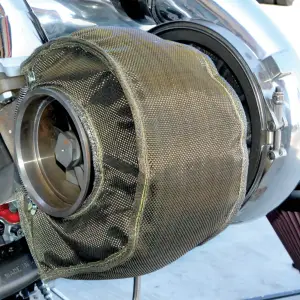 116150042 | PPE Performance High-Performance Titanium Woven Turbo Blanket - Large T4 Turbos
