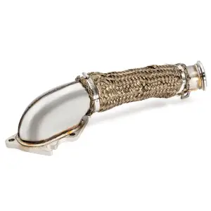 Pacific Performance Engineering - 117000400 | PPE Performance High-Flow 304 Stainless Steel Down Pipe (2001-2004 (FED) Silverado, Sierra 2500 HD, 3500 HD 6.6L td) - Image 2