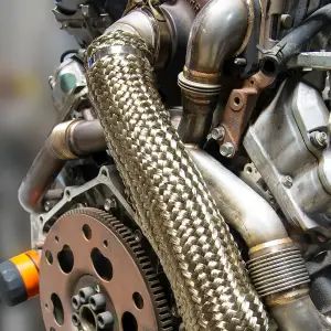 Pacific Performance Engineering - 117000400 | PPE Performance High-Flow 304 Stainless Steel Down Pipe (2001-2004 (FED) Silverado, Sierra 2500 HD, 3500 HD 6.6L td) - Image 5