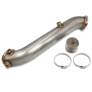 Pacific Performance Engineering - 117000600 | PPE Performance High-Flow 304 Stainless Steel Down Pipe (2011-2015 Silverado, Sierra 2500 HD, 3500 HD 6.6L td) - Image 3