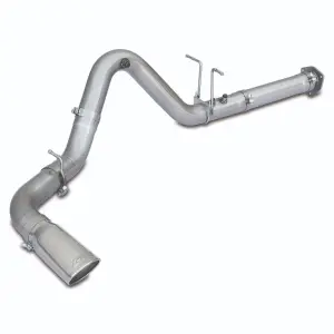 117010350 | PPE Performance 304 Stainless Steel DPF-Back Performance Exhaust System with Polished Tip (2007.5-2019 Silverado, Sierra 2500 HD, 3500 HD 6.6L td)