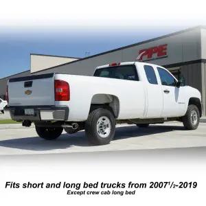 Pacific Performance Engineering - 117010350 | PPE Performance 304 Stainless Steel DPF-Back Performance Exhaust System with Polished Tip (2007.5-2019 Silverado, Sierra 2500 HD, 3500 HD 6.6L td) - Image 6