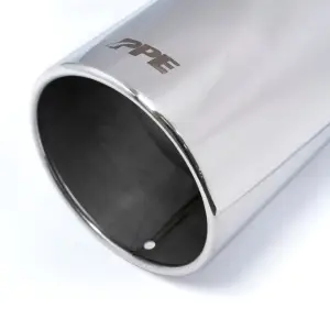 Pacific Performance Engineering - 117021500 | PPE Performance 304 Stainless Steel Slip-On Exhaust Tip Polished Finish (2015-2025 Silverado, Sierra 2500 HD, 3500 HD 6.6L td) - Image 3