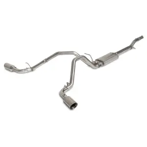Pacific Performance Engineering - 117040030 | PPE Performance Cat-Back Exhaust System Dual Exit Raw Tubes, Polished Tips (2014-2019 Silverado, Sierra 1500 V8-5.3L) - Image 2