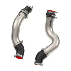 Pacific Performance Engineering - 215022010 | PPE Performance Hot and Cold Side Intercooler Charge Pipe Kit Brushed Finish (2019-2024 Ram 2500, 3500 6.7L td) - Image 2