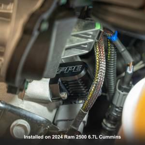 Pacific Performance Engineering - 215672030 | PPE Performance MAP Sensor Relocation Spacer Kit (2019-2024 Ram 2500, 3500 6.7L td) - Image 4