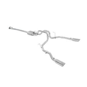 Pacific Performance Engineering - 317033030 | PPE Performance Cat-Back Exhaust System Dual Exit Polished Tubes, Polished Tip (2009-2014 F150 V8-4.6L, 5.0L, 5.4L) - Image 2