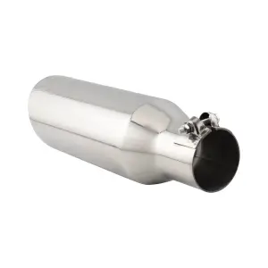Pacific Performance Engineering - 317022530 | PPE Performance 2.5-Inch to 4-inch 304 stainless steel exhaust tip Polished Finish - Image 2