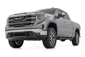 Rough Country - 28857_A | Rough Country 3.5 Inch Lift Kit GMC Sierra 1500 2WD/4WD | Aluminum Finish Control Arm, Factory Rear Mono-Leaf Spring, Vertex Coilovers With V2 Rear Shocks - Image 2