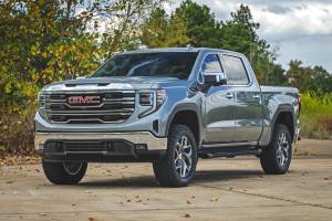 Rough Country - 28850_A | Rough Country 3.5 Inch Lift Kit GMC Sierra 1500 2WD/4WD | Aluminum Finish Control Arm, Factory Rear Mono-Leaf Spring, Vertex Coilovers With Vertex Shocks - Image 6