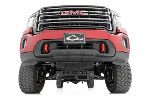 Rough Country - 111255 | Rough Country 7 Inch Lift Kit Chevrolet Silverado / GMC Sierra 2500 HD & 3500 HD 4WD | With Factory Rear Overload Springs, Vertex Reservoir Shocks - Image 2