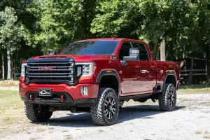 Rough Country - 111255 | Rough Country 7 Inch Lift Kit Chevrolet Silverado / GMC Sierra 2500 HD & 3500 HD 4WD | With Factory Rear Overload Springs, Vertex Reservoir Shocks - Image 5