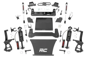 110357 | Rough Country 4 Inch Lift Kit For Chevrolet Silverado / GMC Sierra 1500 | 5.3L V8 or 6.2L V8 Engine, Vertex Coilovers With V2 Rear Shocks