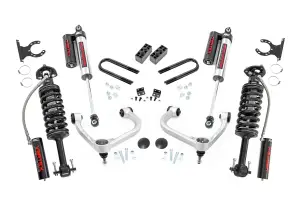 41450 | Rough Country 3 Inch Lift Kit For Ford F-150 4WD | Front Vertex Coilovers, Rear Vertex Shocks