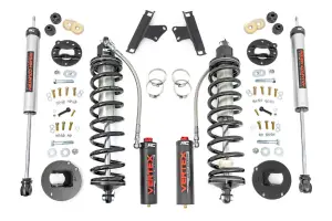 31014 | Rough Country 4.5-6 Inch Coilover Conversion Upgrade Kit For Ram 2500 4WD | Vertex Coilovers, V2 Shocks