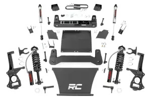 21657 | Rough Country 6 Inch Lift Kit Chevrolet Silverado 1500 | 4.3L, 5.3L, 6.2L Engine, Mono-Leaf Spring, Vertex Coilovers With V2 Rear Shocks
